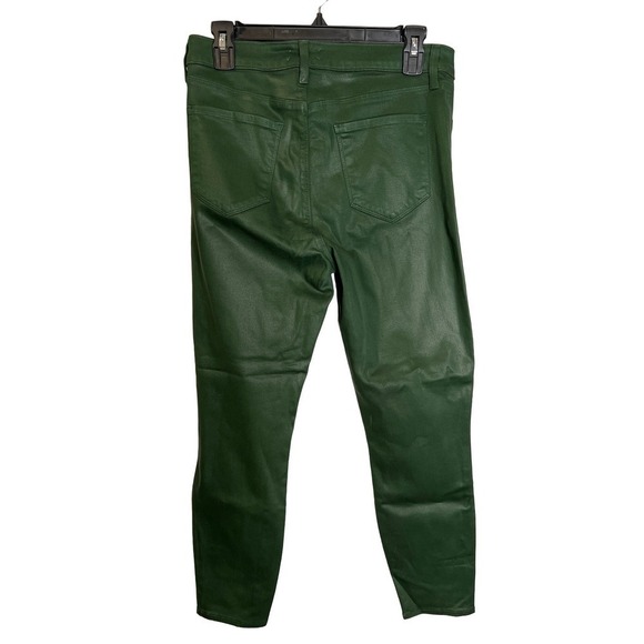 NWT L'AGENCE Margot Jean Moss Coated 31 - Picture 2 of 7